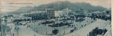 Tetuan - General View of the Plaza de España, c1910 by Unbekannt