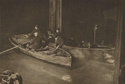 Thames Police on the Night Patrol Which Guards The Safety of the River by Unbekannt