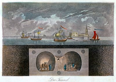 Thames Tunnel, c1830 by Unbekannt