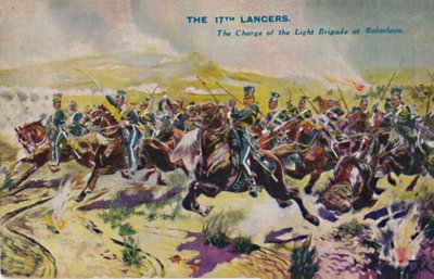 The 17th Lancers. The Charge of the Light Brigade at Balaclava, 1854, 1939 by Unbekannt