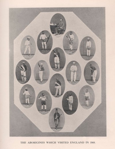 The Aborigines which visited England in 1868 by Unbekannt