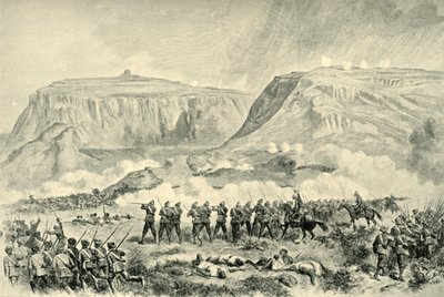 The Abyssinia Expedition: The Battle of Arogee on Good Friday, April 10, 1868 by Unbekannt