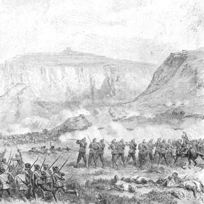The Abyssinian Expedition, 1868: Battle of Arogee, on Good Friday, April 10, 1901 by Unbekannt