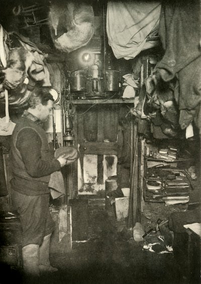 The Acetylene Gas Plant, Over the Door, c1908 by Unbekannt