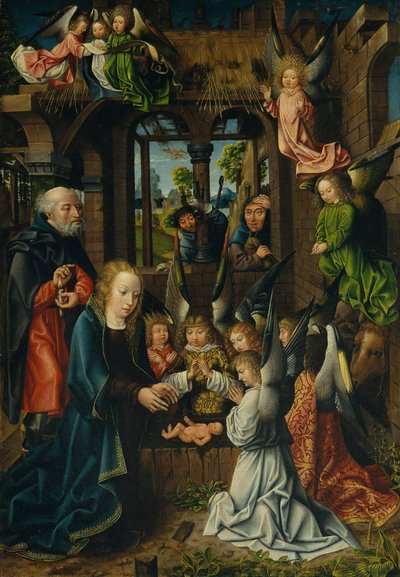 The Adoration of the Christ Child by Unbekannt
