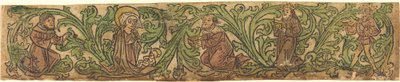 The Adoration of the Magi Set in a Border by Unbekannt