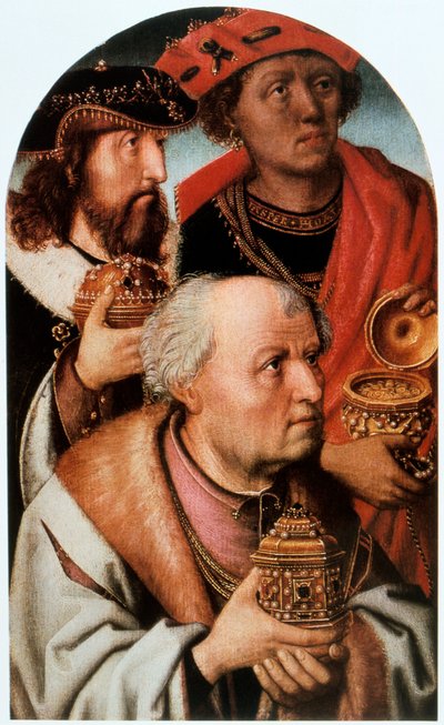 The Adoration of the Magi (Detail) by Unbekannt
