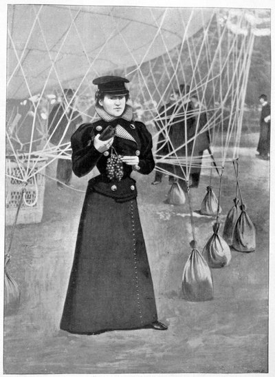 The Aero Club, Costume of a Female Ballooner, 15th November 1898 by Unbekannt