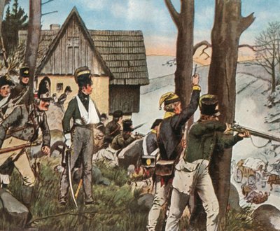 The Alpine War in the County of Kladsko by Unbekannt