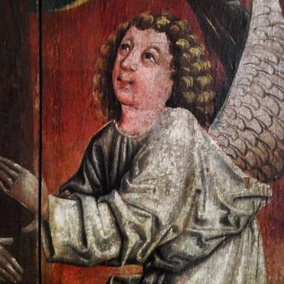 The Angel (Detail of the Holy Blood Shrine), Mid 15th Century by Unbekannt
