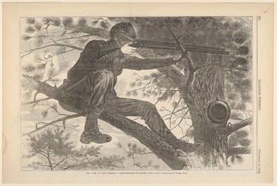 The Army of the Potomac - A Sharp-Shooter on Picket Duty by Unbekannt