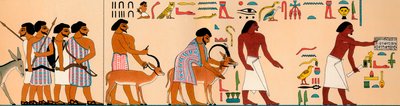 The Arrival of a Tribe of Semitic Nomads in Egypt, 1895 BC, 1903 by Unbekannt