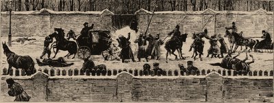 The Assassination of Alexander II on 13 March 1881 by Unbekannt