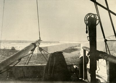 The Barrier Edge Breaking Away Four Miles South of Hut Point by Unbekannt