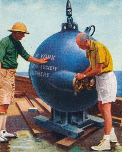 The Bathysphere, 1938 by Unbekannt