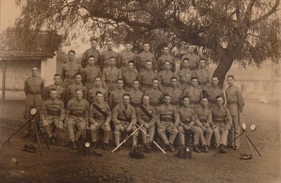 The Battalion Signallers of the First Battalion, The Queen