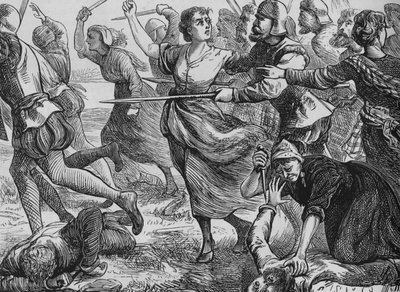 The Battle of Ancrum Moor, 27 February 1545 by Unbekannt