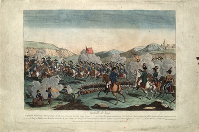 The Battle of Jena by Unbekannt