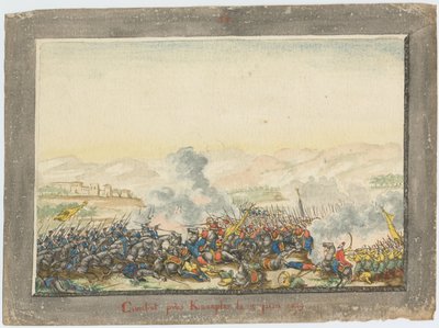 The Battle of Kulevicha on June 11, 1829 by Unbekannt