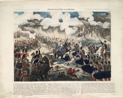 The Battle of the Alma on September 20, 1854 by Unbekannt