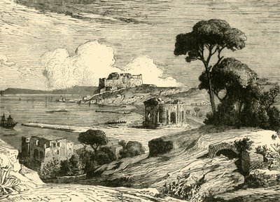 The Bay of Bale, with Ruins of Roman Villas, 1890 by Unbekannt