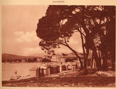 The Beach, Juan-les-Pins, 1930 by Unbekannt