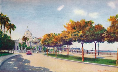 The Beautiful Beira Mar Drive - Approaching the Magnificent Monroe Palace by Unbekannt