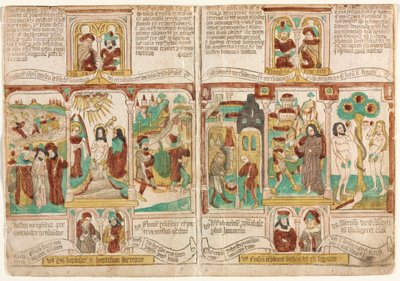 The Bible of the Poor Biblia Pauperum, Pharaoh