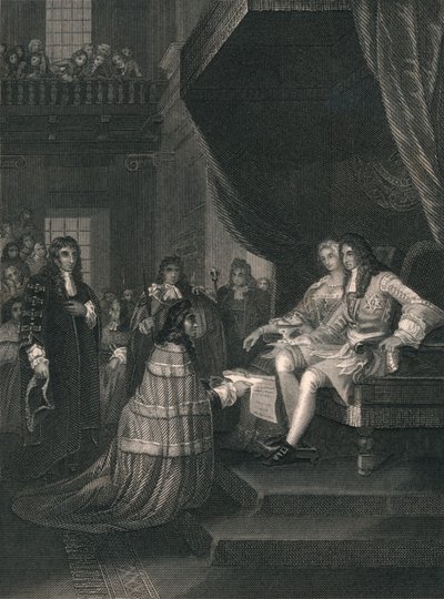 The Bill of Rights Presented to William and Mary by Unbekannt