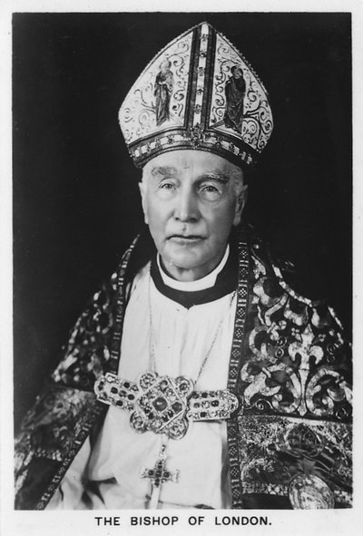 The Bishop of London Dr Winnington-Ingram, 1937 by Unbekannt