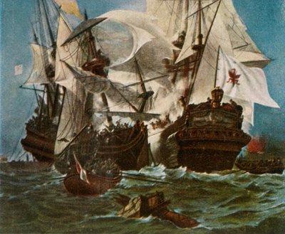 The Brandenburg Naval Fleet by Unbekannt