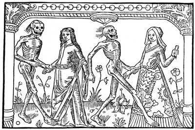 The Bride, the Daughter of Joy and their dead Selves by Unbekannt