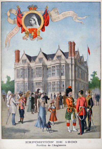 The British Pavilion at the Universal Exhibition of 1900, Paris by Unbekannt