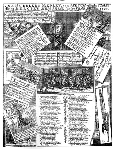 The Bubblers Medley, or a Sketch of the Times by Unbekannt