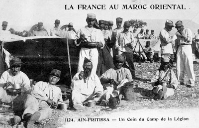The Camp of the Foreign Legion, Ain Fritissa, Morocco (20th century) by Unbekannt