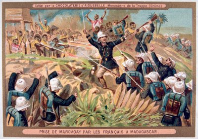 The Capture of Marovoay by the French, Madagascar, 19th-20th century by Unbekannt