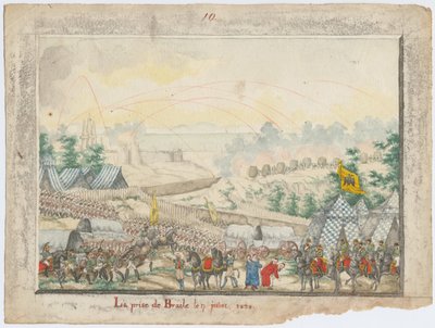 The Capture of the Brailov Fortress on June 7, 1828 by Unbekannt