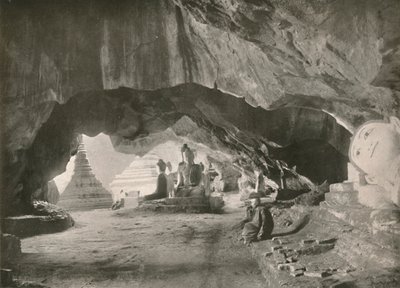 The Caves at Moulmein, 1900 by Unbekannt