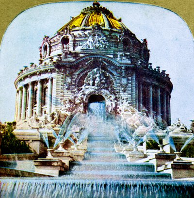 The Central Cascade from the World Fair, St Louis, Missouri, USA by Unbekannt