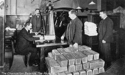 The Chancellor Balance, the Royal Mint, Tower Hill, London by Unbekannt