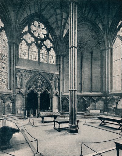 The Chapter-House, Westminster by Unbekannt