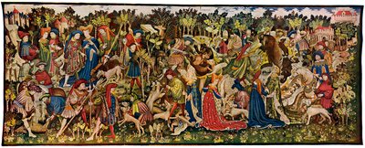 The Chatsworth Hunting Tapestries, second of the series by Unbekannt
