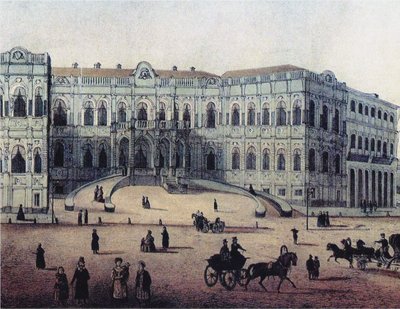 The Chertkov House on Myasnitskaya Street in Moscow by Unbekannt