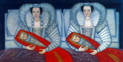 The Cholmondeley Sisters, 1600-1610 by Unbekannt