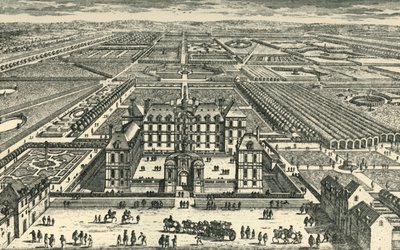 The Château de la Rochefoucauld, Liancourt, Oise, northern France by Unbekannt