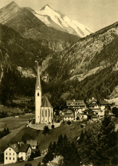 The Church of St Vincent, Heiligenblut am Großglockner, Austria by Unbekannt