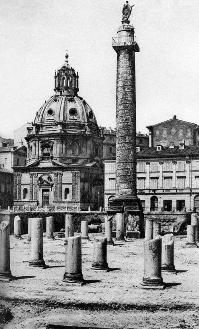 The Church of the Most Holy Name of Mary at the Trajan Forum, Rome, Italy, c1930s by Unbekannt