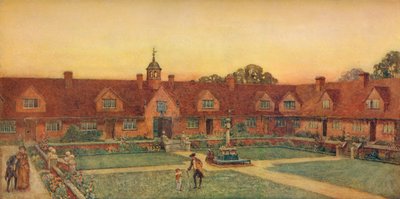 The Churchill Cottage Homes, Somerset. Silcock and Reay, Architects, 1907 by Unbekannt