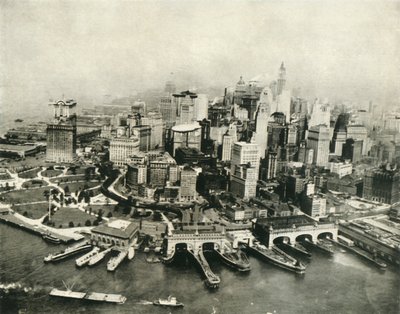 The City of New York as seen from the air by Unbekannt