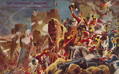 The Connaught Rangers. The Capture of The Citadel at Badajoz by Unbekannt
